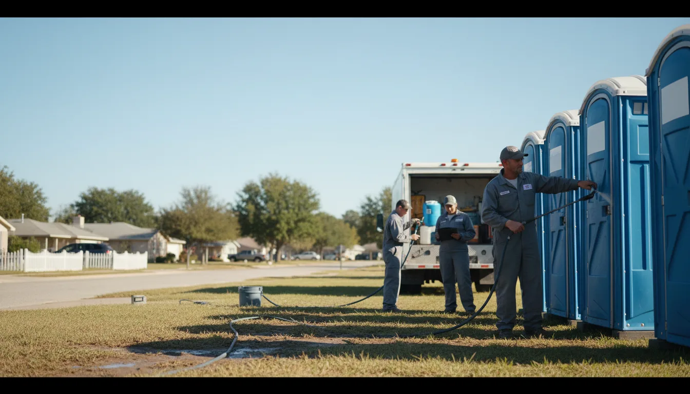 Long-Term Portable Toilet Rental in New Market, IA near me